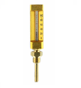 Series TV-R Glass Thermometer Straight