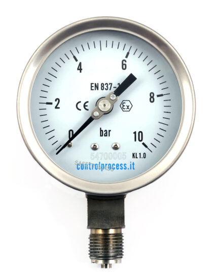 Serie MTIR -ATEX Manometro Inox Radiale